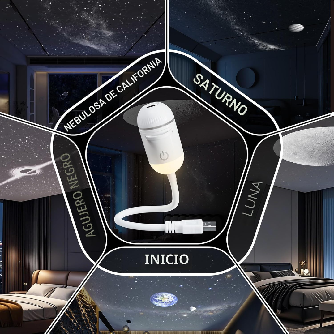 Proyector de Galaxias y Estrellas